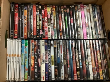 Various DVDs (Open Your Eyes, Enlightened, Rust, and more)