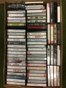 Various Cassettes (Glenn Miller, Larry Gatlin, Al Jolson, and more)