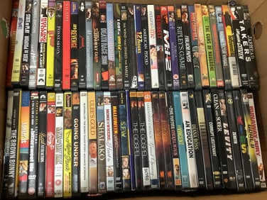 Various DVDs (Pork Chop Hill, Possession, Going Under, and more)