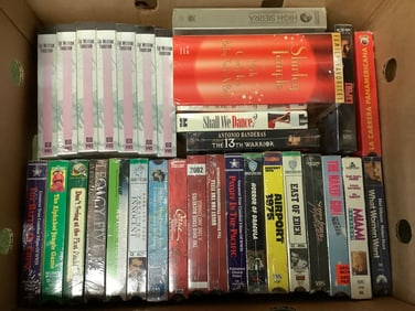 Various VHS Tapes *ALL SEALED* (Legacy Five, East of Eden, High Sierra, and more)