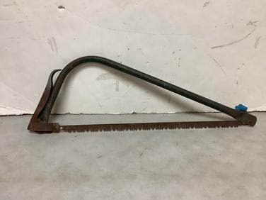 Vintage Bow Saw (24in Long)