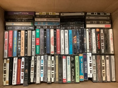 Various Cassettes (Crystal Gayle, Jeff Foxworthy, Frank Yankovic, and more)