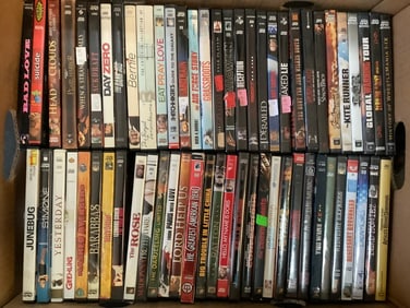 Various DVDs (Lord Help Us, Dream Girls, Grassroots, and more)