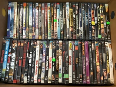 Various DVDs (Swept Away, The Brave, Honey, and more