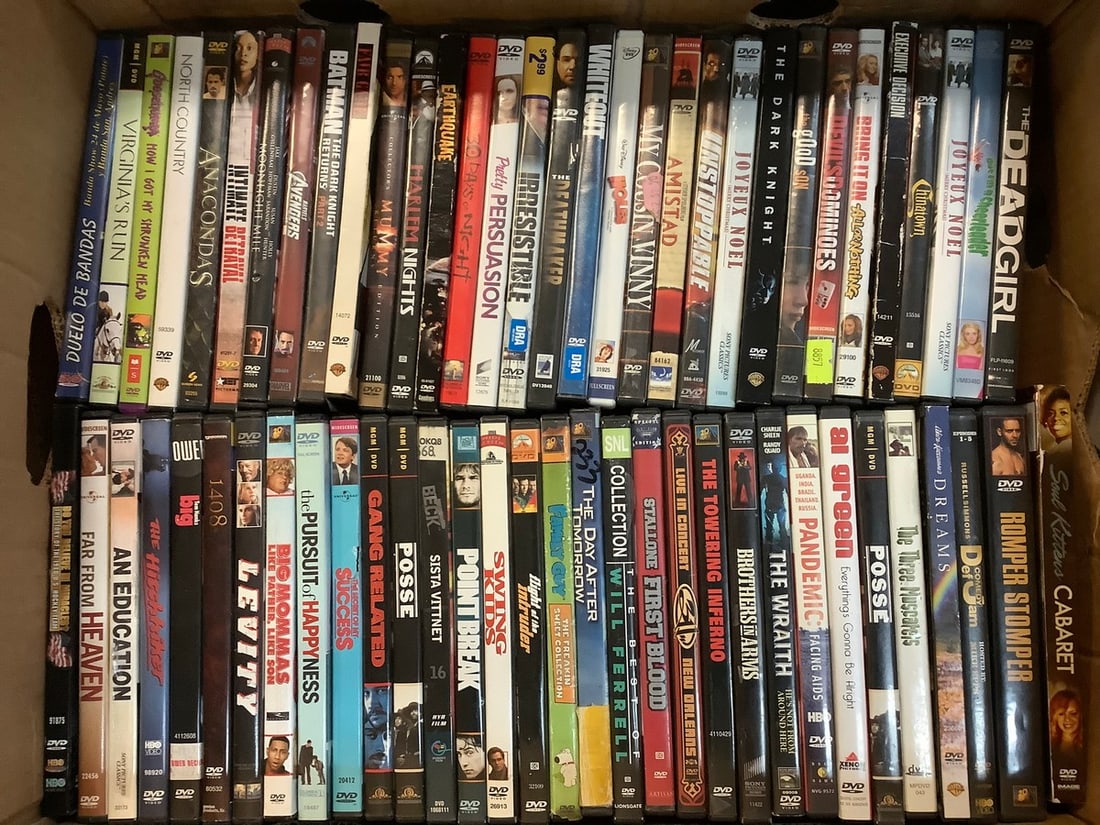 Various DVDs (Amistad, Point Break, Irresistable, and more): Various DVDs (Amistad, Point Break, Irresistable, and more)