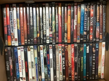 Various DVDs (Godsend, Underworld, The Virgin Suicides, and more)
