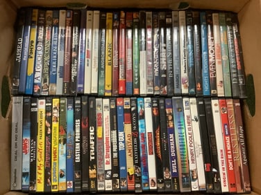 Various DVDs (Traffic, Happily Never After, In the Shadows, and more)