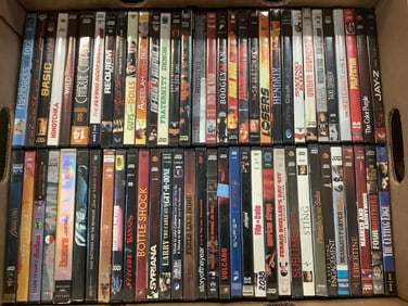 Various DVDs (Flip a Coin, Guys and Dolls, Bottle Shock, and more)