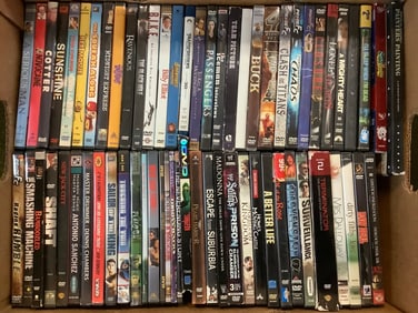 Various DVDs (Passengers, Clash of the titans, Escape from Suburbia, and more)