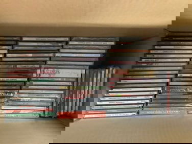 Various CDs (George Jones, Anita Baker, Slick Rick, and more)