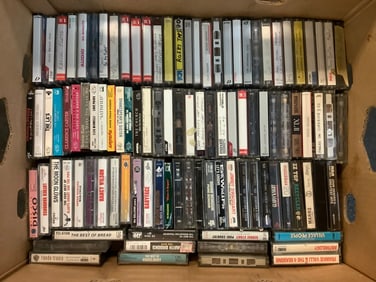 Various Cassette Tapes (Jimmy Swaggart, George Strait, Nancy Wilson, and more)