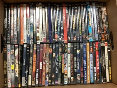 Various DVDs (Bedazzled, Sea Level, Superman Unbound, and more)