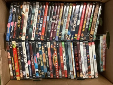 Various DVDs (Dirty Dancing, Up in Smoke, Warning From Space, and more)