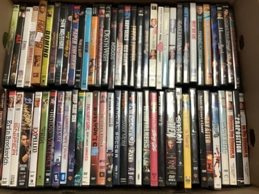 Various DVDs (Deep Blue Sea, Death Wish, Finding Forrester, and more)
