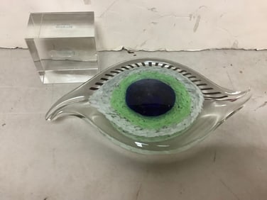 Badash Crystal, and Glass Eyeball Decor