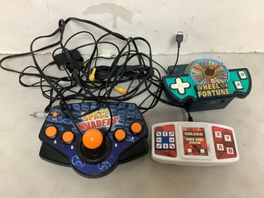 Various Video Game Systems (Space Invaders, Wheel of Fortune, and more)