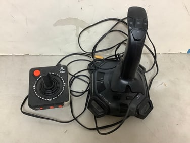 Various Video Game Stick Controllers (Atari and more)