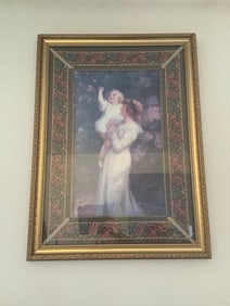 Framed art print(25in.x34in.)