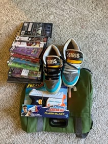 Osiris sneakers, Nerf gun super soaker, PC games, and more