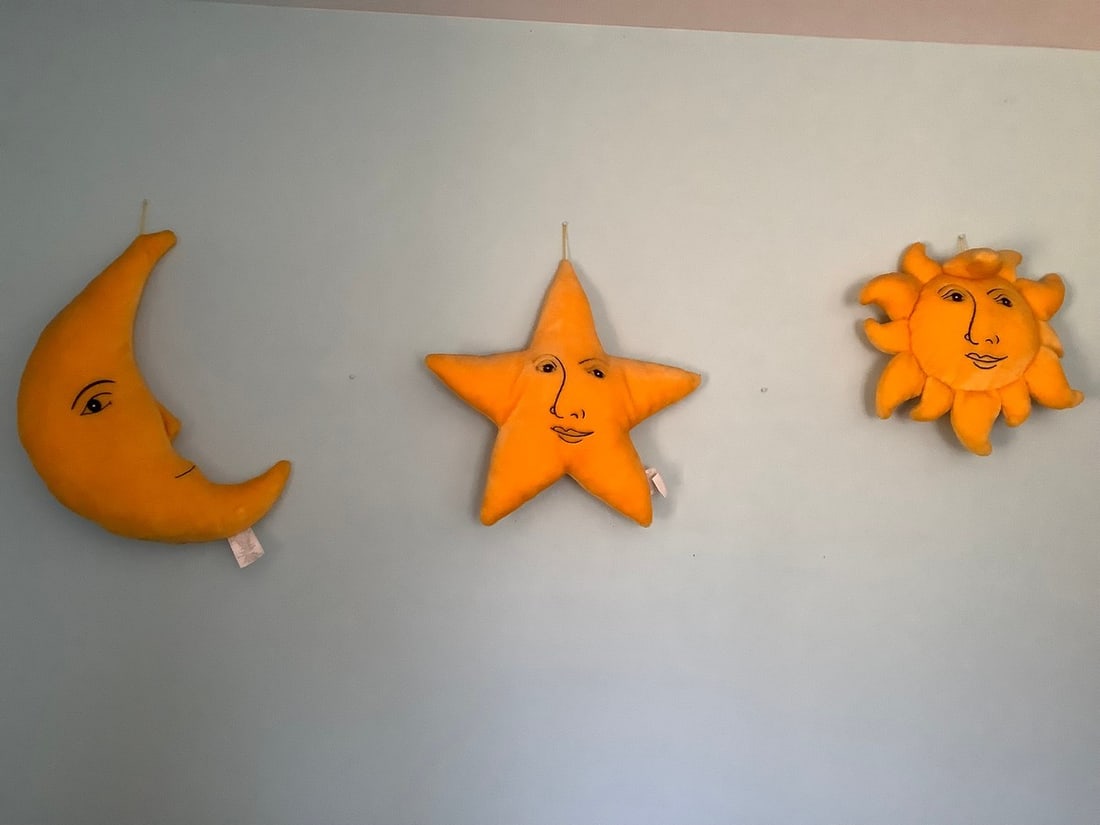 Plush wall hanging decor: Plush wall hanging decor
