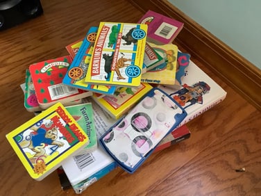 Various childrens books