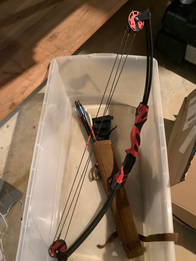 Barnett Vertigo bow with arrows: Barnett Vertigo bow with arrows