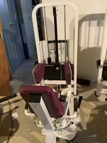 Cybex hip abduction workout machine