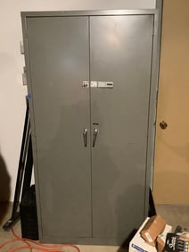 Metal cabinet(72in.x36in.x24in.)
