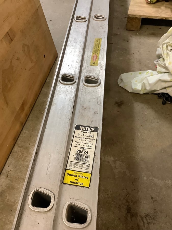 Metal work ladder(24ft. ): Metal work ladder(24ft. )