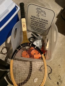 Regent racket, wall decor, and more