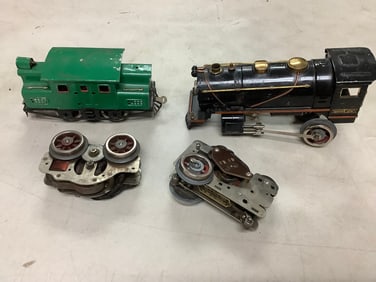 Vintage Lionel O-gauge train engines