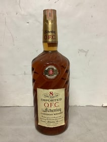 1952 Imported O.F.C. by Schenley Canadian Whiskey 86.8 proof 40oz.(sealed)