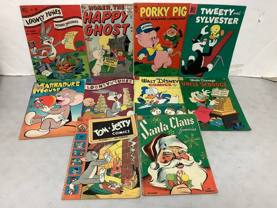 Vintage 10 cent DELL comics (1 of 1)