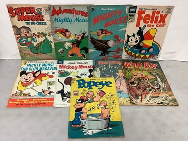 Vintage comics(DELL, Harvey comics, and more)