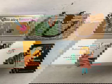 Sewing supplies(sewing and marking kit, professional buttonholder, and more)