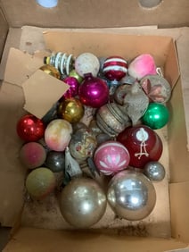 Various Christmas ornaments