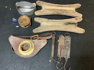 Fishing line, weights, and more