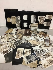 Vintage black and white photographs