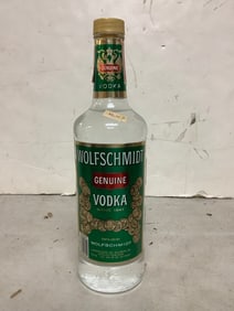 Wolfschmidt genuine vodka 80 proof 750mL