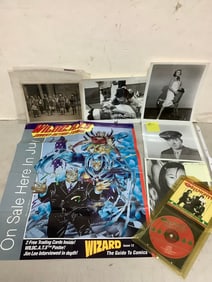 Black and white photographs, Wildcats poster(17in.x21in.), and more