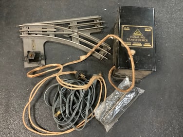 1872 Edwards singaling transformer with train track part