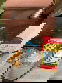 Vintage Argus previewer for color slides, Kodak adapter rings, and more