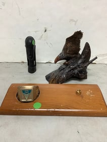 Various statues and desk decor(tallest 7in.)