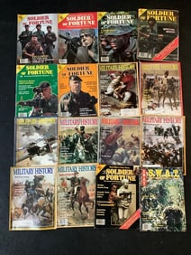 Various Magazines (Soldiers Fortune, Military History, and more)
