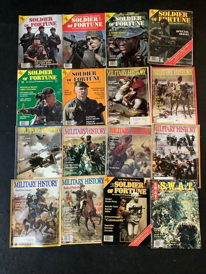 Various Magazines (Soldiers Fortune, Military History, and more) (1 of 1)