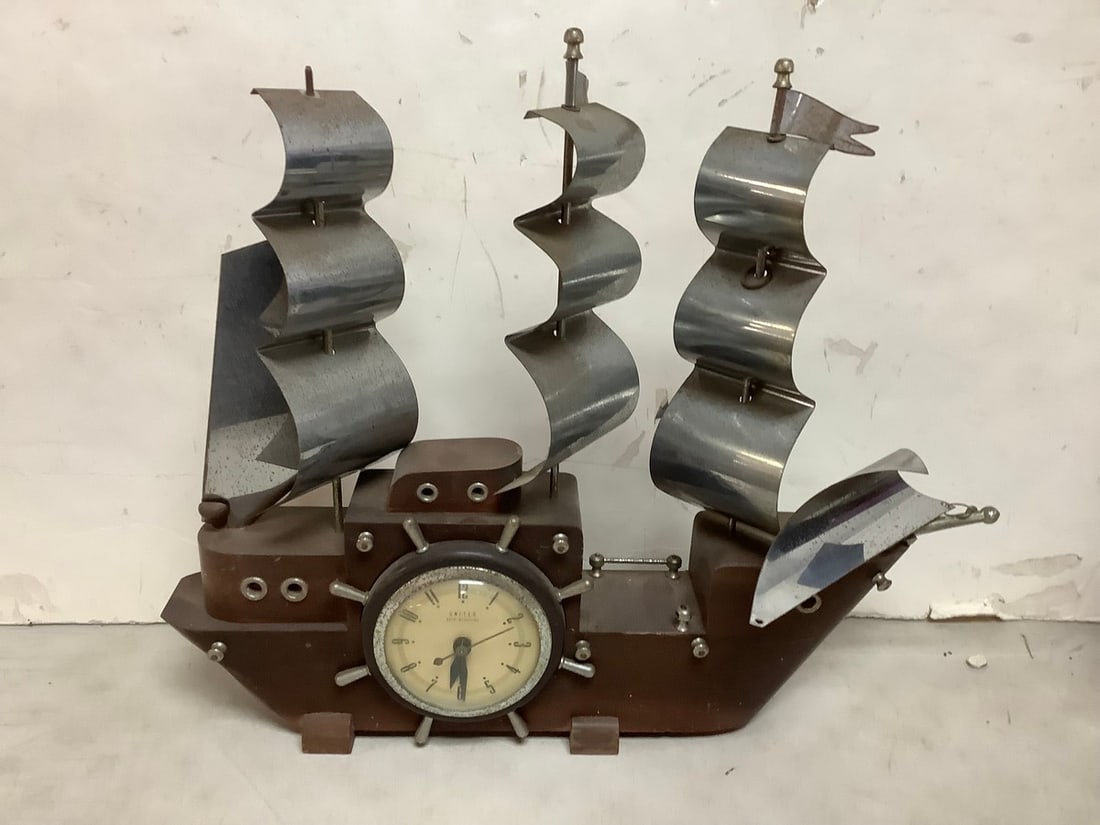 United Ship Clock (16in Tall) (1 of 1)
