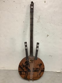 Vintage African Musical String Instrument