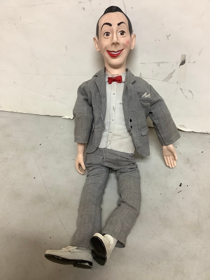 Vintage Peewee Herman Pull String Talking Doll (1 of 1)