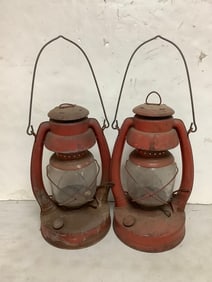 Vintage Elgin Collectible Lanterns (14in Tall)