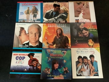 Various Laserdiscs (The Great Outdoors, Matilda, Speechless, and more)